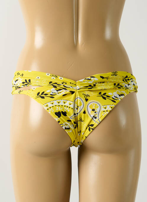 Chiloți de baie galben SALINAS femeie