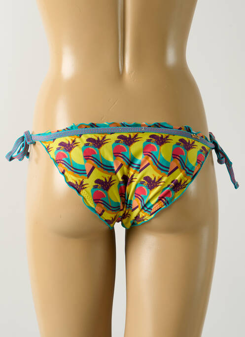 Chiloți de baie galben SALINAS femeie