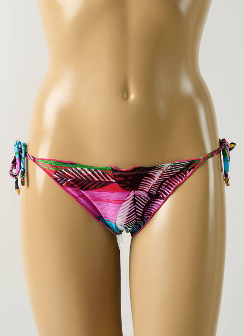 Chiloți de baie roz SALINAS femeie