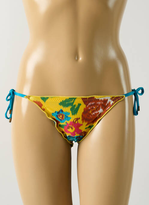 Chiloți de baie galben SALINAS femeie