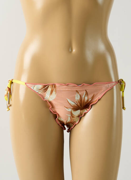 Chiloți de baie roz SALINAS femeie