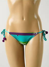 Chiloți de baie imprimeu tie and dye bikini verde SALINAS femeie