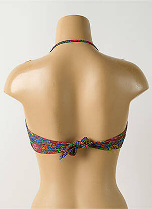Sutien de costum de baie elasticitate top sutien modelat albastru SALINAS femeie