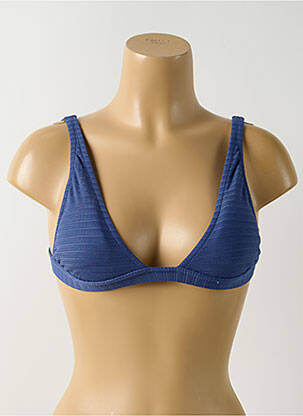 Sutien de costum de baie elasticitate top sutien modelat albastru SALINAS femeie