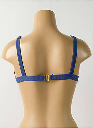 Sutien de costum de baie elasticitate top sutien modelat albastru SALINAS femeie