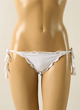 Chiloți de baie alb SALINAS femeie