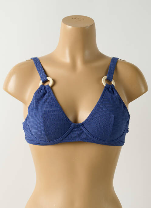 Sutien de costum de baie albastru SALINAS femeie