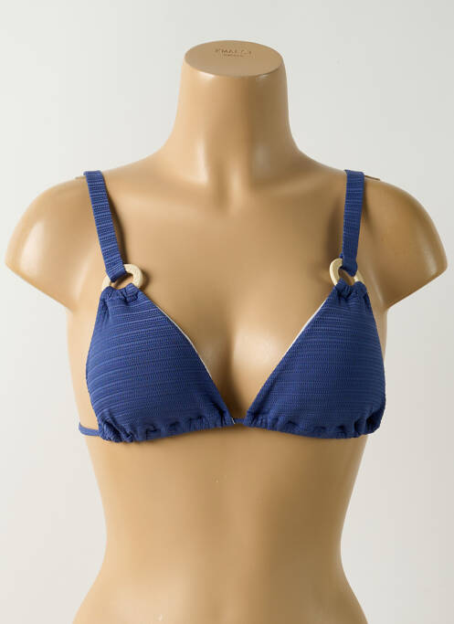 Sutien de costum de baie albastru SALINAS femeie