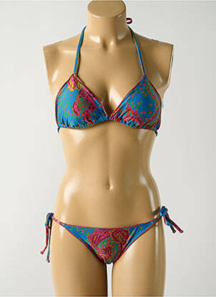 Costum de baie din două piese albastru SALINAS femeie