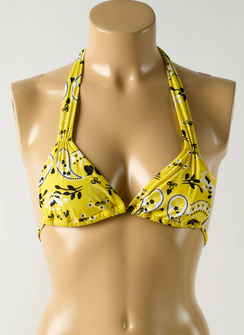 Sutien de costum de baie galben SALINAS femeie