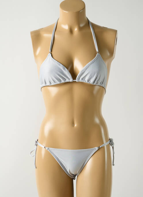 Costum de baie din două piese gri SALINAS femeie