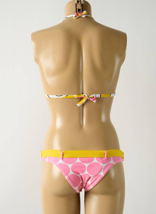 Costum de baie din două piese galben SALINAS femeie