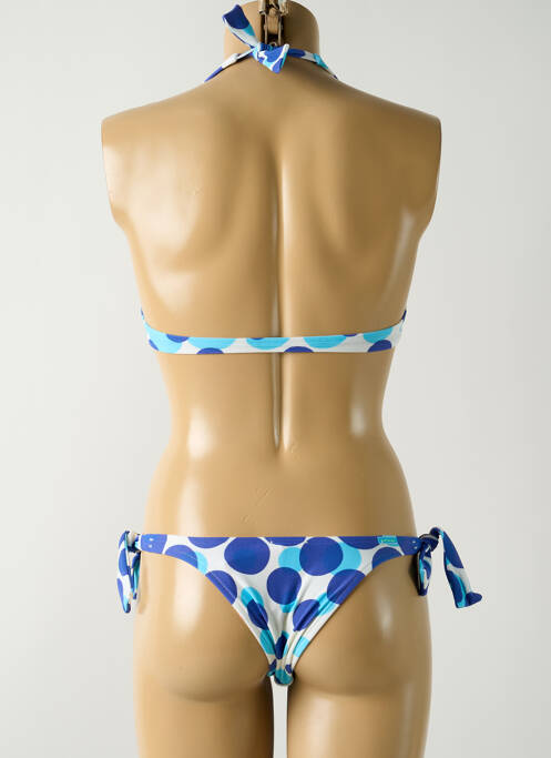 Costum de baie din două piese albastru SALINAS femeie