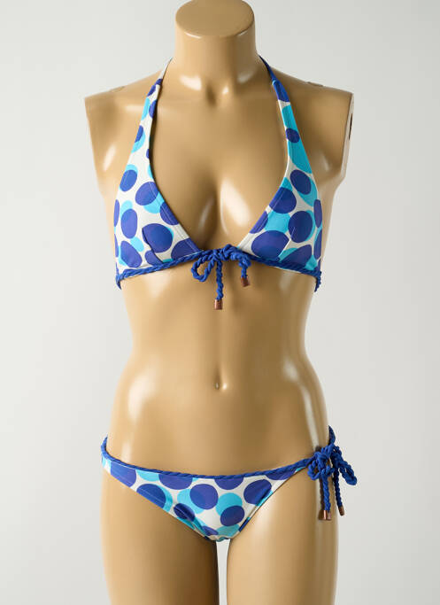 Costum de baie din două piese albastru SALINAS femeie