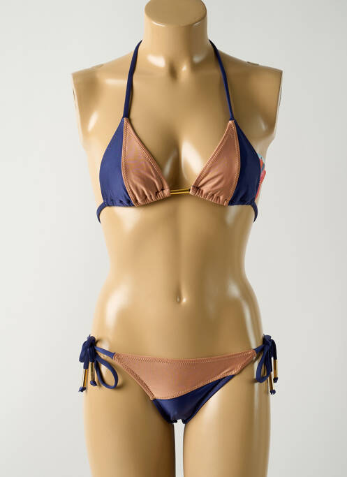 Costum de baie din două piese albastru SALINAS femeie