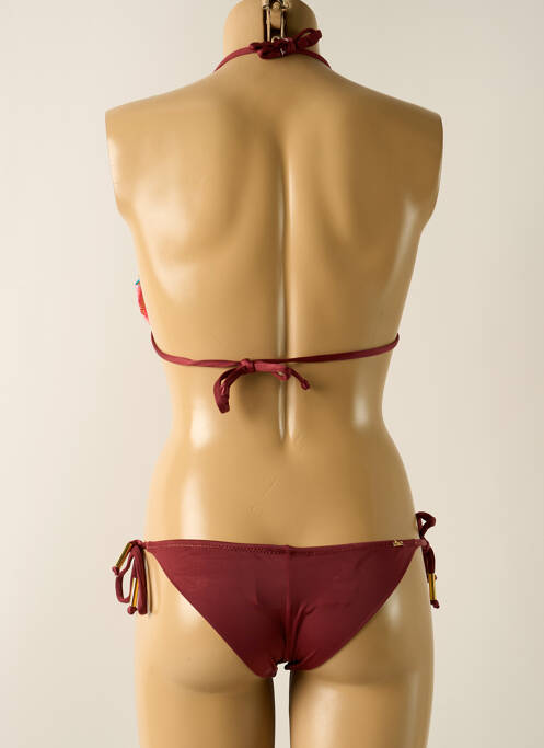 Costum de baie din două piese roșu SALINAS femeie