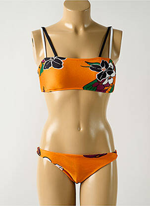 Costum de baie din două piese portocaliu SALINAS femeie