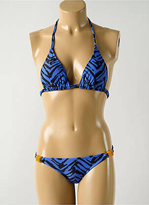 Costum de baie din două piese albastru SALINAS femeie