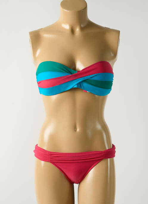 Costum de baie din două piese roșu SALINAS femeie