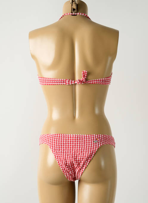 Costum de baie din două piese roșu SALINAS femeie