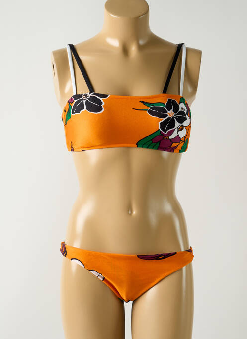 Costum de baie din două piese portocaliu SALINAS femeie