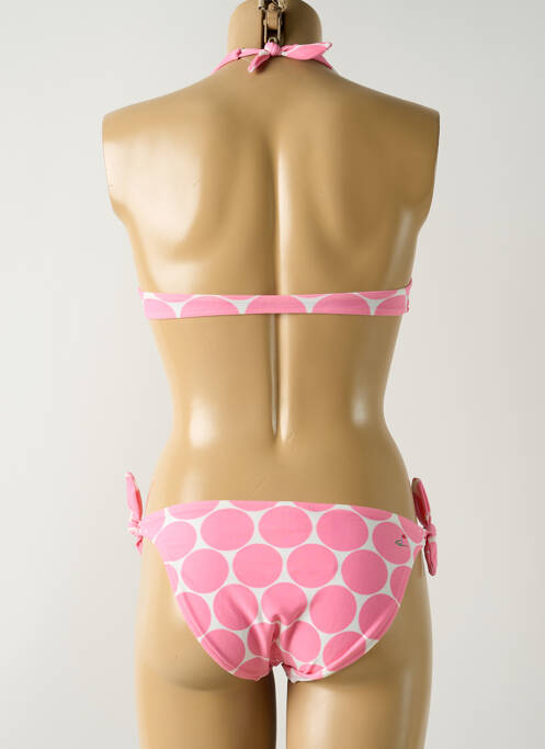 Costum de baie din două piese roz SALINAS femeie
