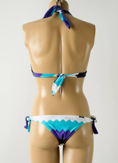 Costum de baie din două piese albastru SALINAS femeie