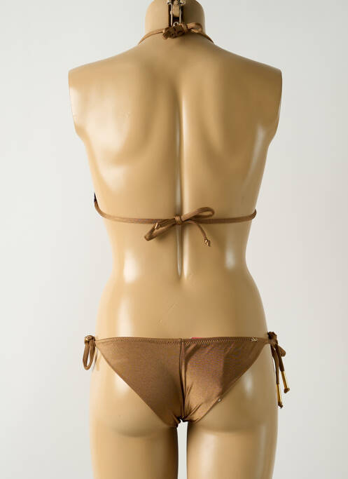 Costum de baie din două piese maro SALINAS femeie