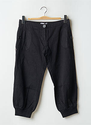 Pantalon trei sferturi negru SESSUN femeie