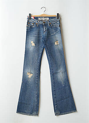 Blugi cu croială slim albastru TAKE TWO femeie