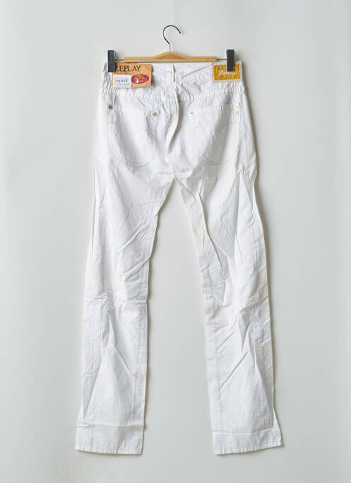 Pantalon slim bej REPLAY femeie