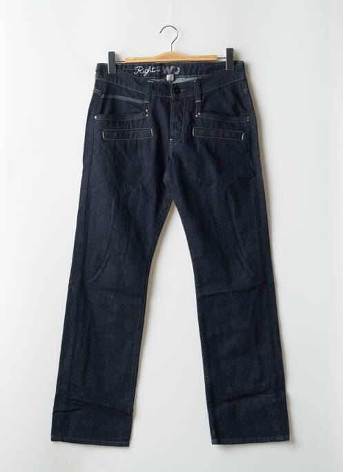 Blugi cu croială dreaptă albastru RWD femeie