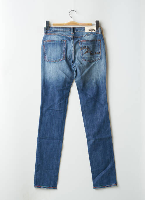 Blugi cu croială slim albastru RWD femeie