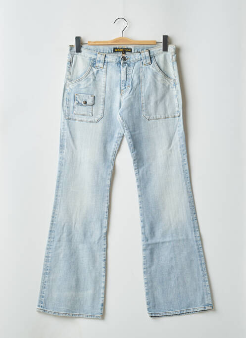 Blugi bootcut albastru RWD femeie