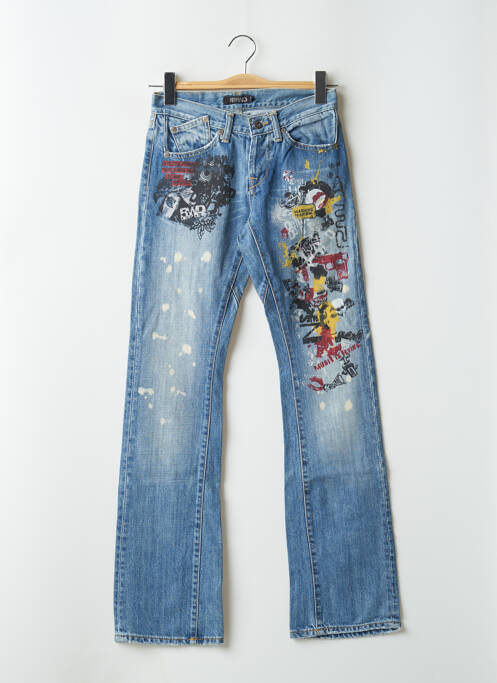 Blugi cu croială evazată albastru RWD femeie