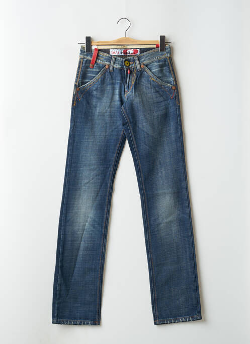 Blugi cu croială slim albastru TAKE TWO femeie