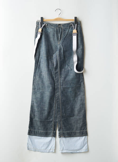 Blugi cu croială dreaptă albastru SCHOOL RAG femeie