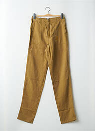 Pantalon drept talie cu cleme talie înaltă bej TEDDY SMITH femeie