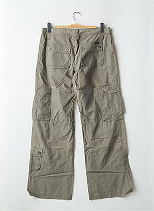Pantalon cargo buzunare mărime normală verde TEDDY SMITH femeie