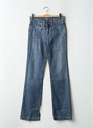 Blugi bootcut albastru TEDDY SMITH femeie