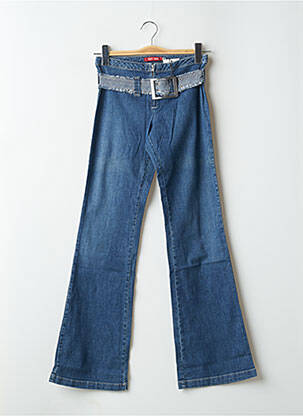 Blugi cu croială evazată albastru TEDDY SMITH femeie