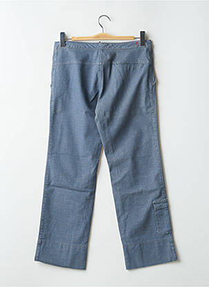 Pantalon drept elasticitate talie joasă albastru TEDDY SMITH femeie