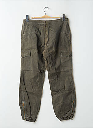 Pantalon cargo buzunare mărime normală verde TEDDY SMITH femeie