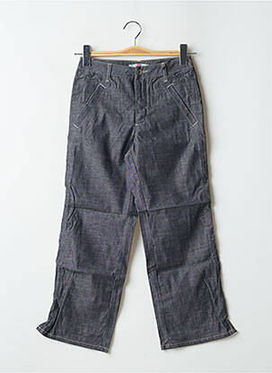 Pantalon trei sferturi albastru TEDDY SMITH femeie