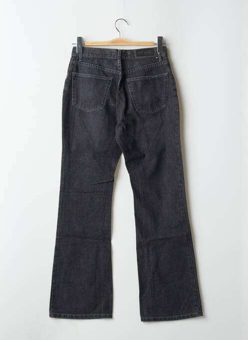 Blugi cu croială evazată negru ZIPPER CUT femeie