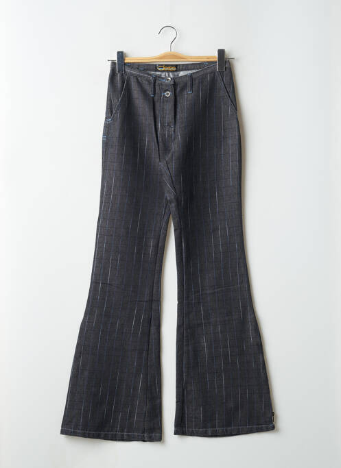 Pantalon evazat albastru TEDDY SMITH femeie