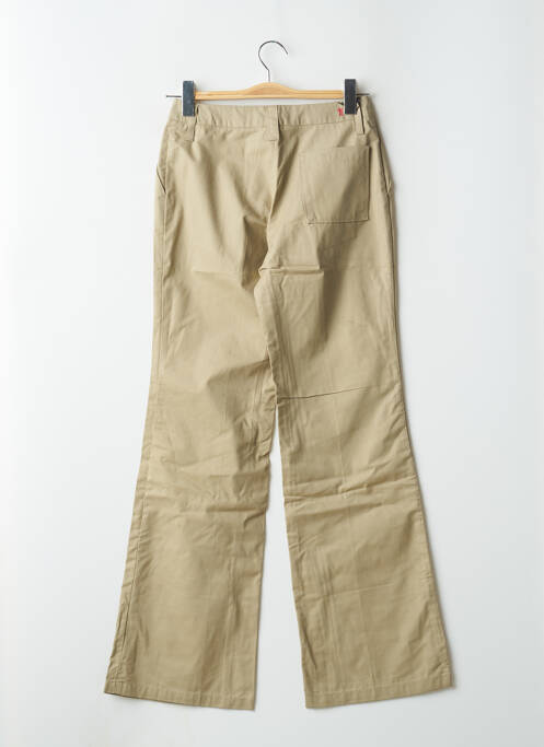 Pantalon evazat bej TEDDY SMITH femeie