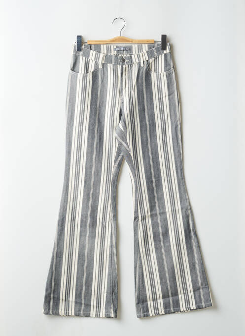 Blugi cu croială evazată bej TEDDY SMITH femeie