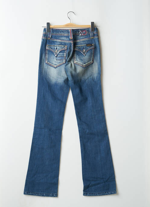 Blugi bootcut albastru TEDDY SMITH femeie