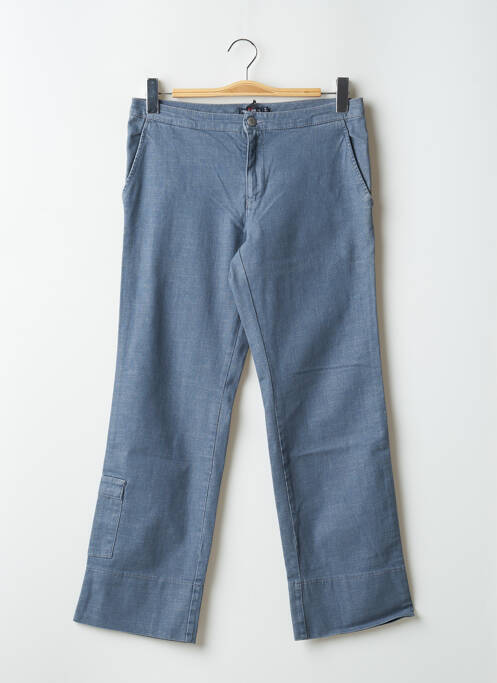 Pantalon drept albastru TEDDY SMITH femeie